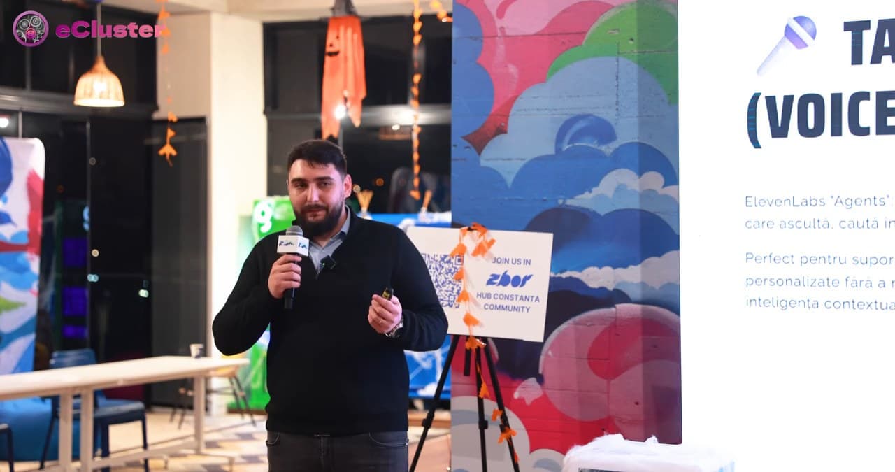 Cadru real extras din filmul Conectăm Viitorul, la secunda 205